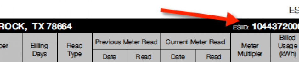 esi-id-on-bill